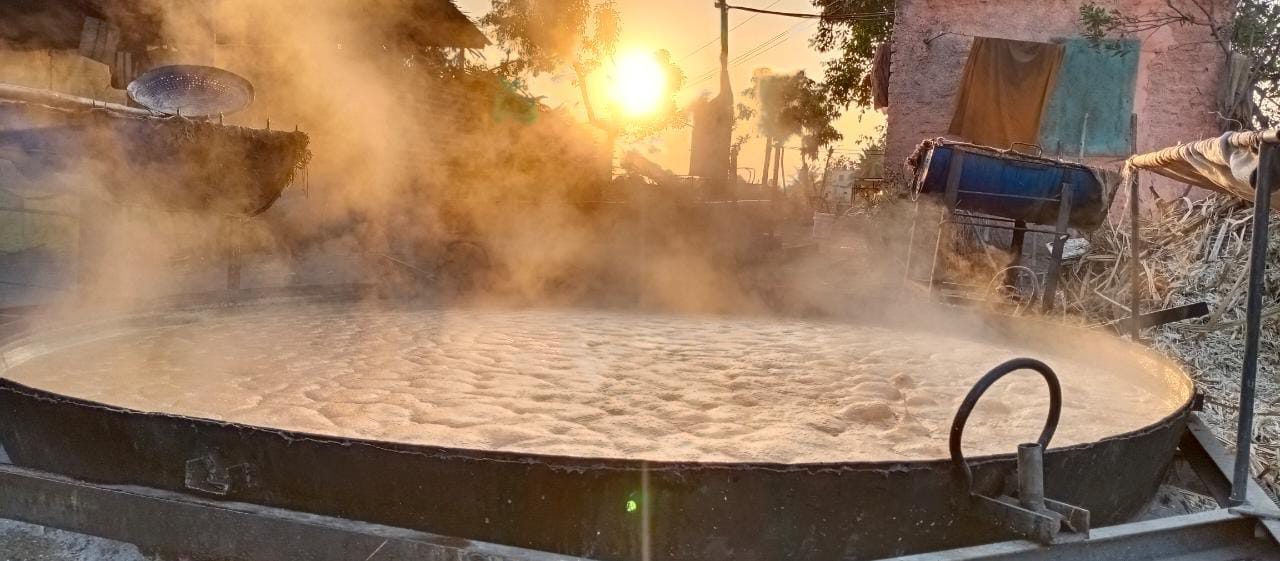 Jaggery production landscape